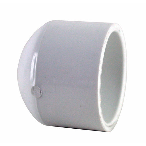 Holman 15mm White PVC End Cap Solvent Weld