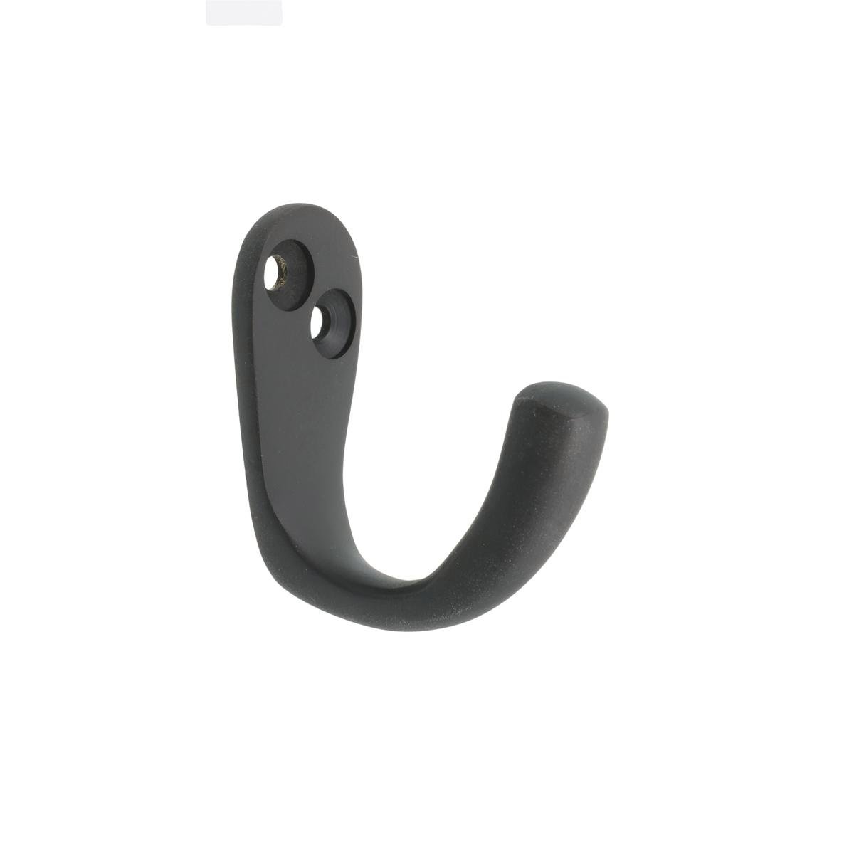 Zenith Robe Hook - 40mm - Solid Brass - Matte Black - SuperSaverAU - view 1