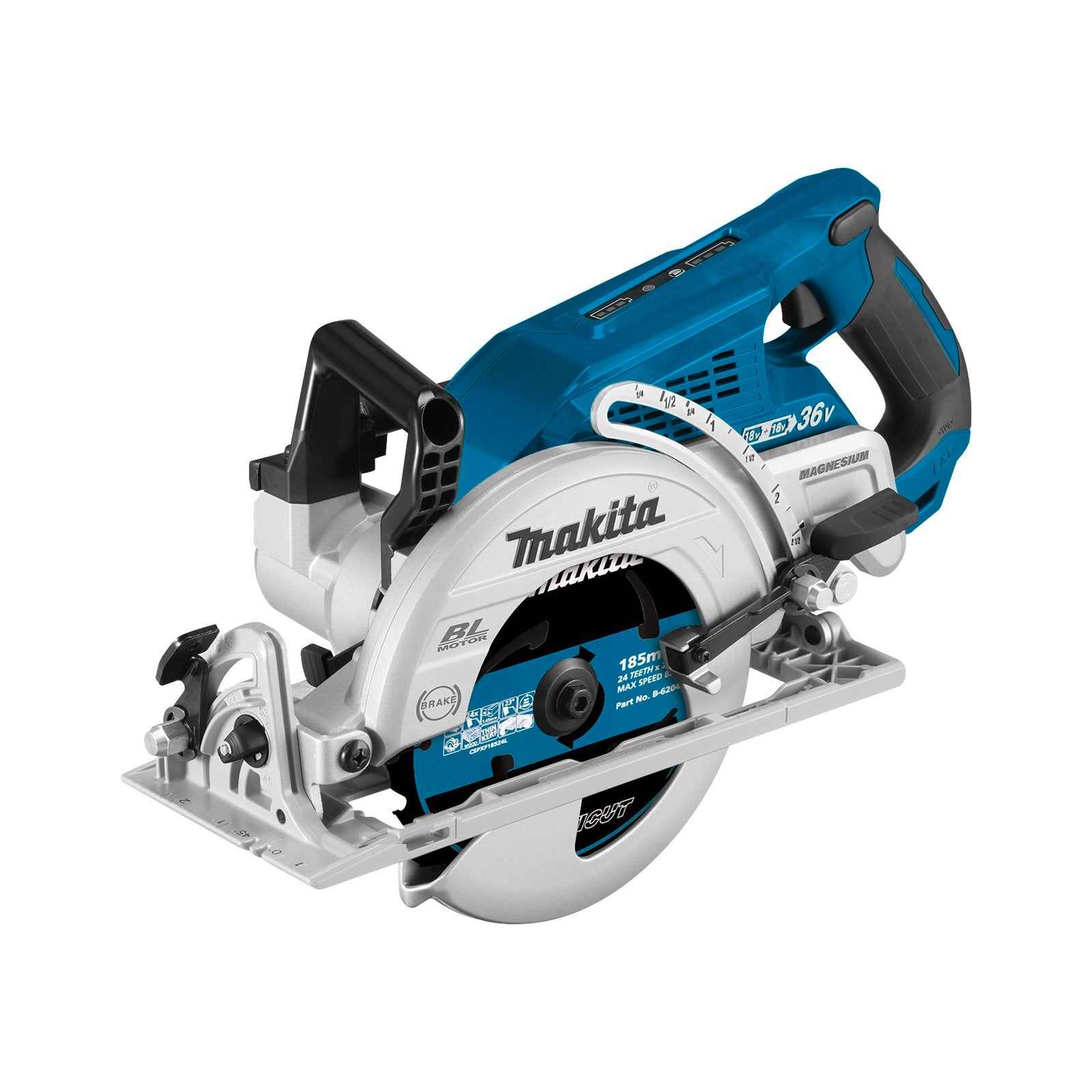 Makita 18V x 2 Brushless 185mm Rear Handle Saw Skin Only DRS780Z