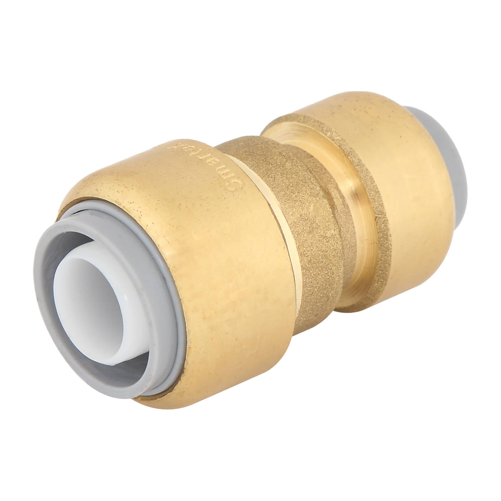 SmarteX-PEX 20 x 16mm Push-Fit Reducing Coupling - Lead Free Brass