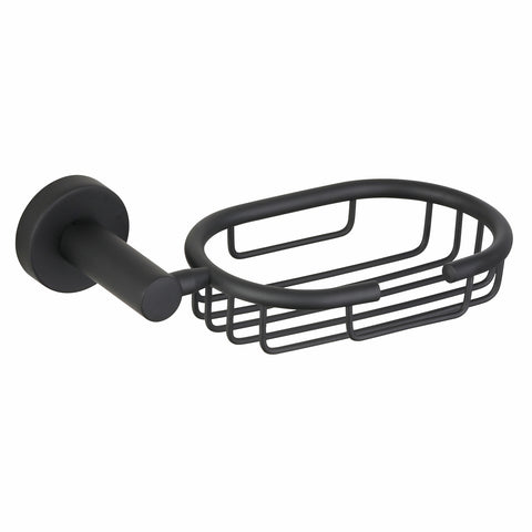Mondella Resonance Matte Black Soap Basket 180 x 50 x 150mm