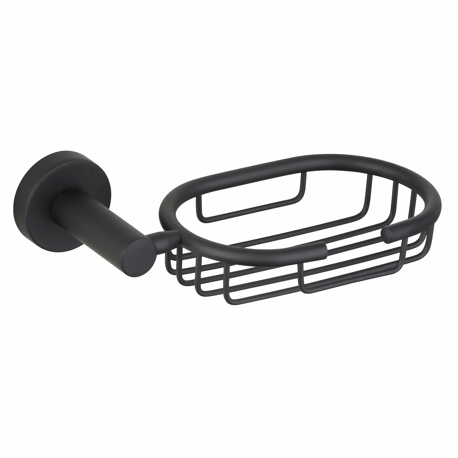 Mondella Resonance Matte Black Soap Basket 180 x 50 x 150mm