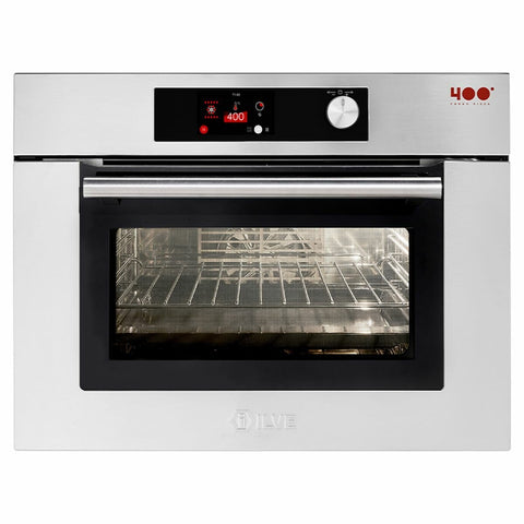 ILVE 60cm Professional Plus Built-In Oven - 37L, 16 Functions, Stainless Steel, TFT Control - 645SLZT4SS