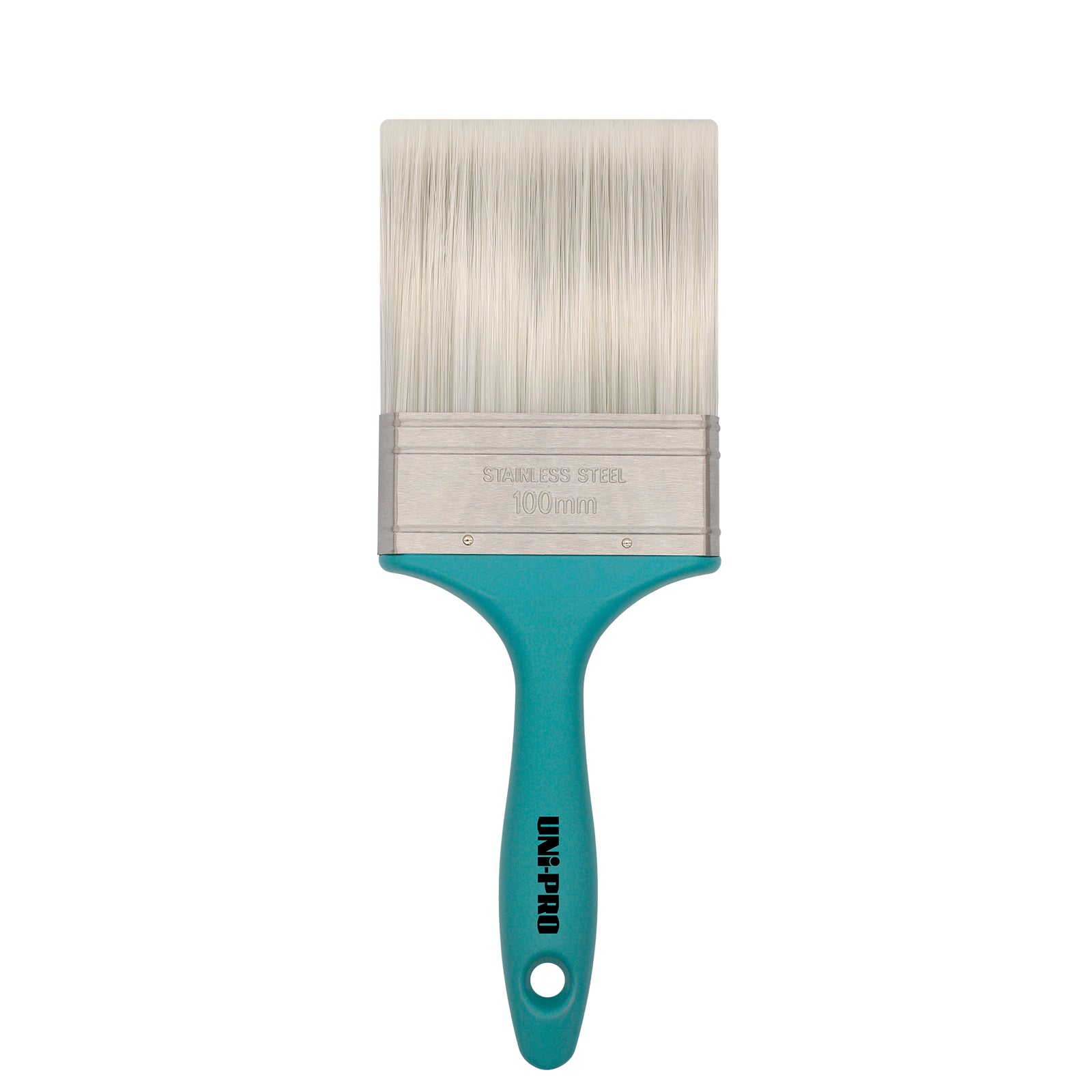 Uni-Pro 100mm Green Synthetic Filament Waterproofing Brush Solvent Resistant
