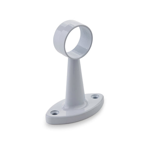 Sandleford 19mm White Pillar Centre, Zinc Alloy Powder Coated