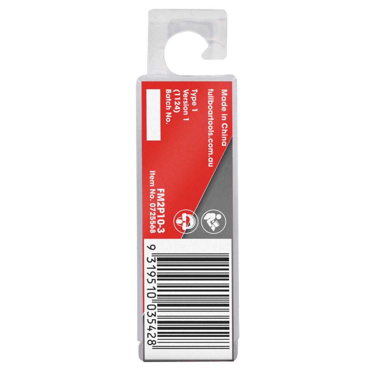 Full Boar 3mm M2 HSS Drill Bit - 10 Pack, for Metal, Wood & Plastic