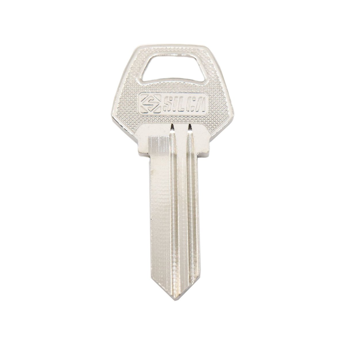Ehi cb27r Silver Blank Key - Nickel Plated Brass - Key Cutting Service - SuperSaverAU - view 2