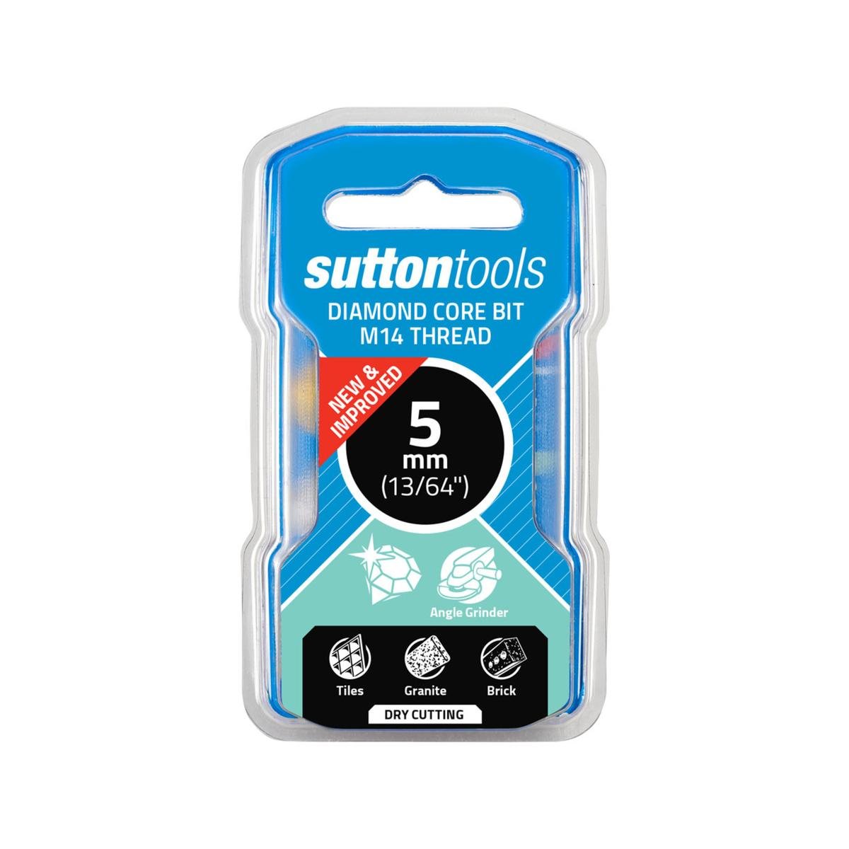 Sutton Tools 5mm M14 Diamond Core Bit