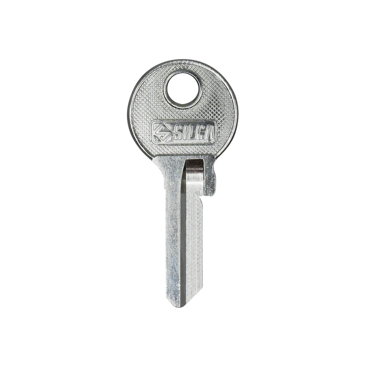 EHI VI086 Silver Blank Key 47mm Nickel Plated Brass