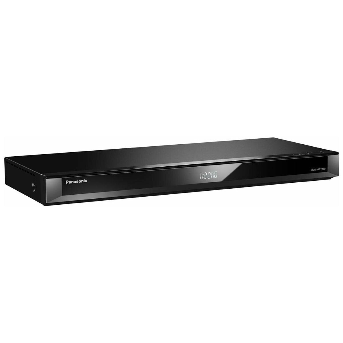 Panasonic Smart Network PVR with Twin HD Tuner - FreeView+, Wi-Fi, Netflix, Black - DMR-HWT260GN
