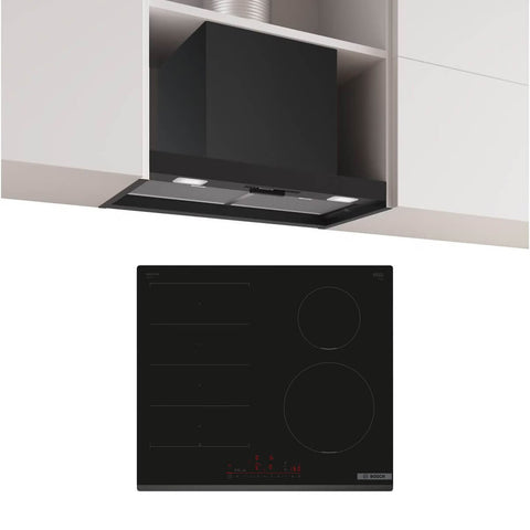 Bosch 60cm Cooking Pack - Flex Induction Cooktop, Undermount Rangehood, PerfectFry Plus - BSHCOOKPACK8