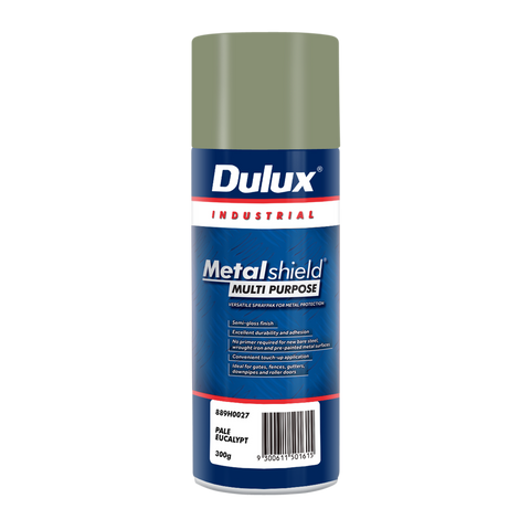 Dulux Metalshield Spray Paint 300g Pale Eucalypt Semi Gloss Durable - SuperSaverAU - view 1