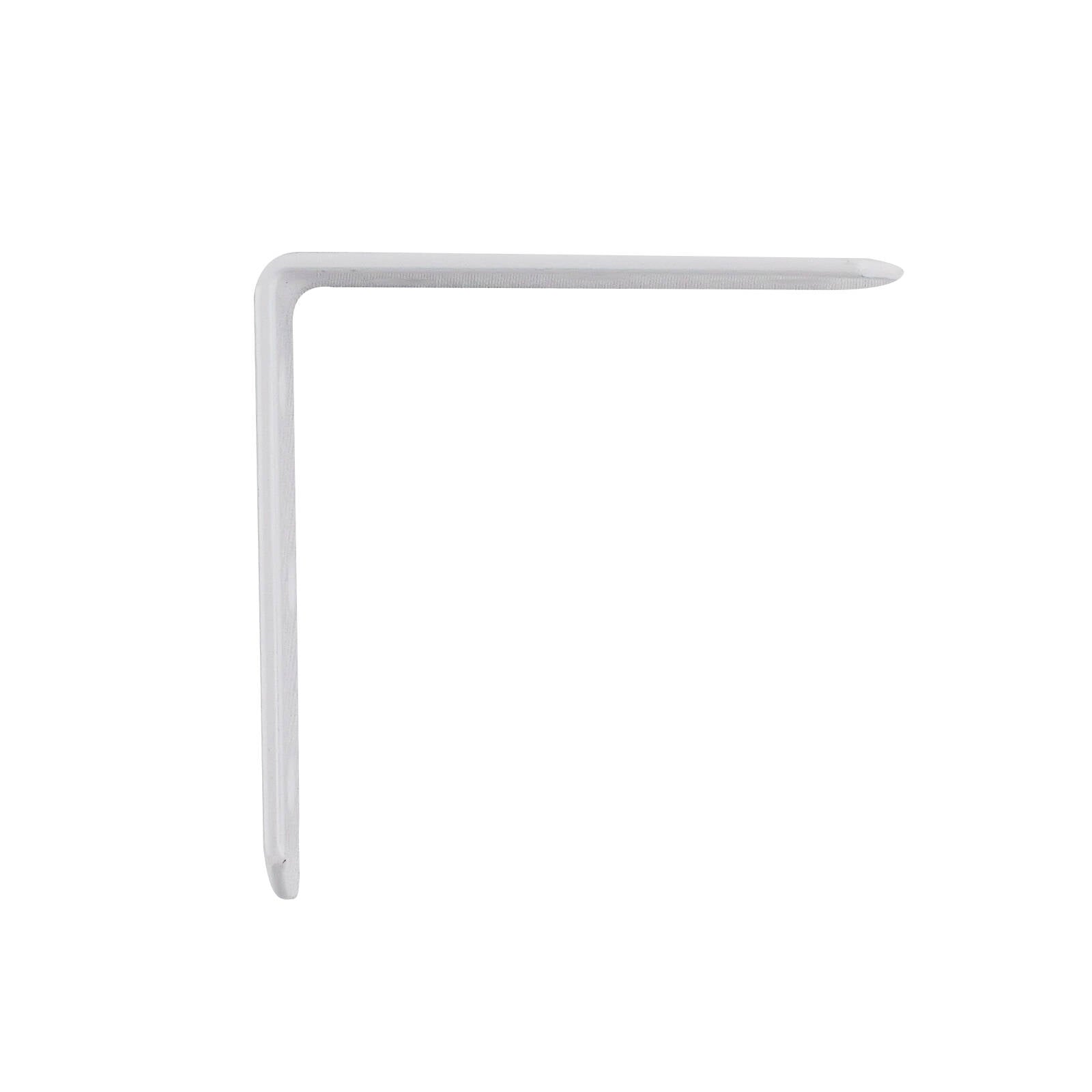 Carinya 70 x 70 x 20 x 2mm White Powder Coated Reinforcing Angle Bracket 8 Pack
