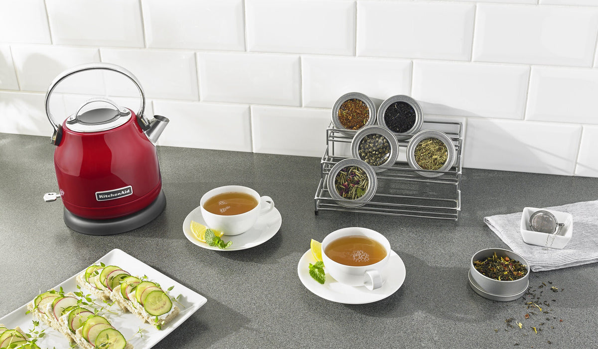 KitchenAid Electric Kettle 1.25L - Empire Red, 2200W, Stainless Steel Body, 360 Degree Base - 5KEK1222AER