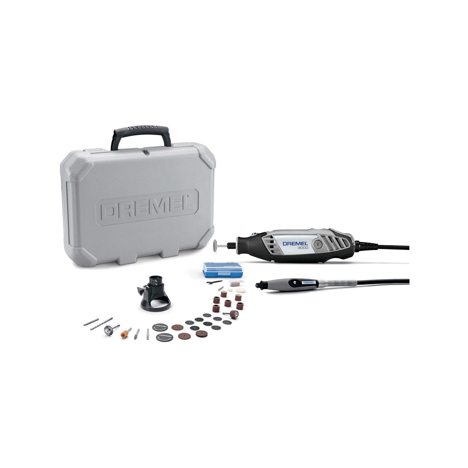 Dremel 3000-2/30 130W Corded Rotary Tool Kit Variable Speed F0133000PN