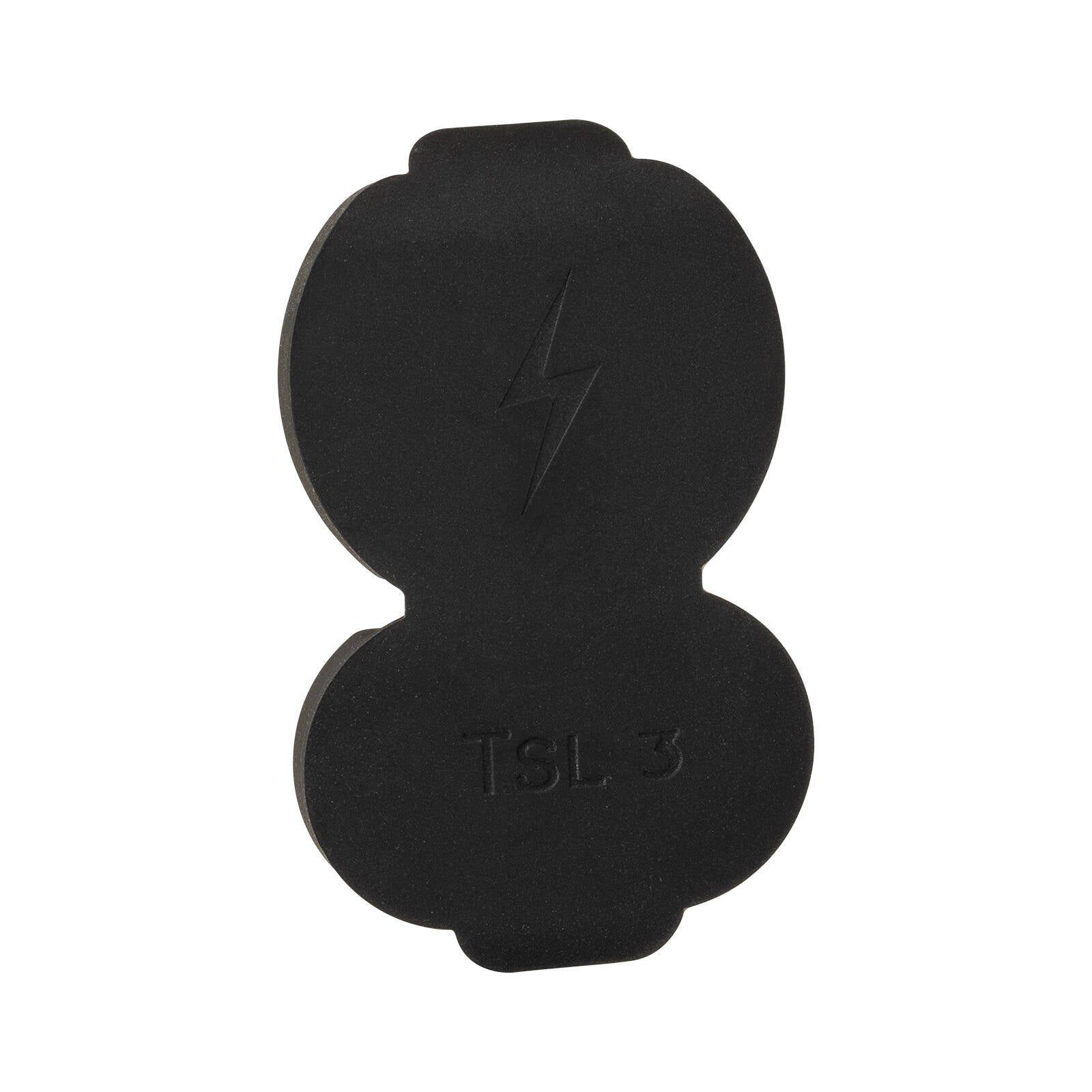 DETA EV Charger Plug Lid EVCM87 - Black Silicone Waterproof Cover