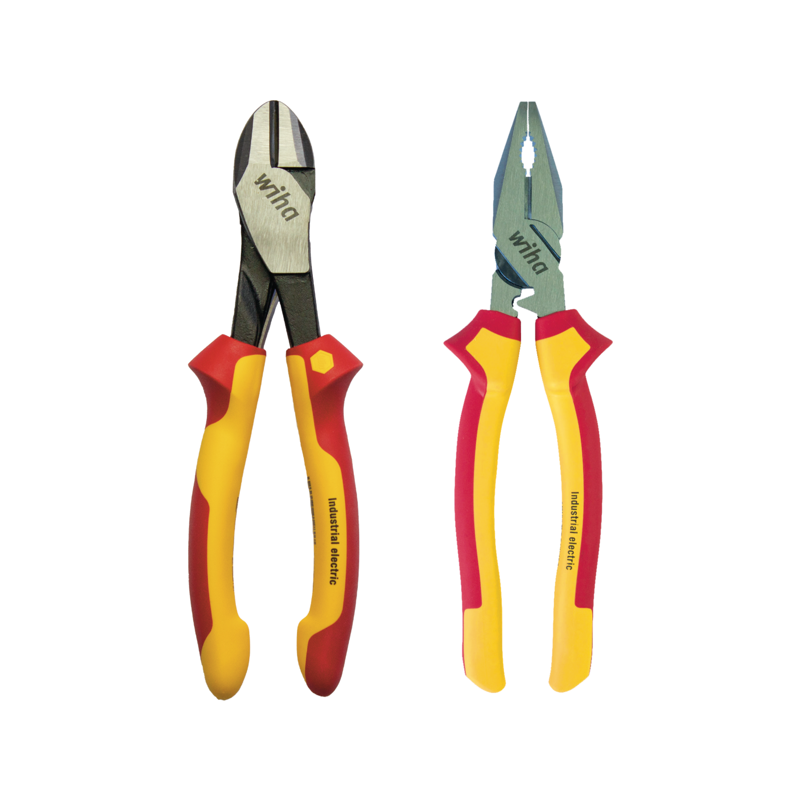 Wiha 2 Piece 1000V Insulated Plier Set - Combination Plier & Cutter