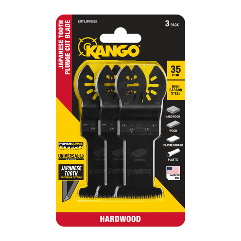 Kango 35mm Japanese Tooth Plunge Cut Blade - 3 Pack