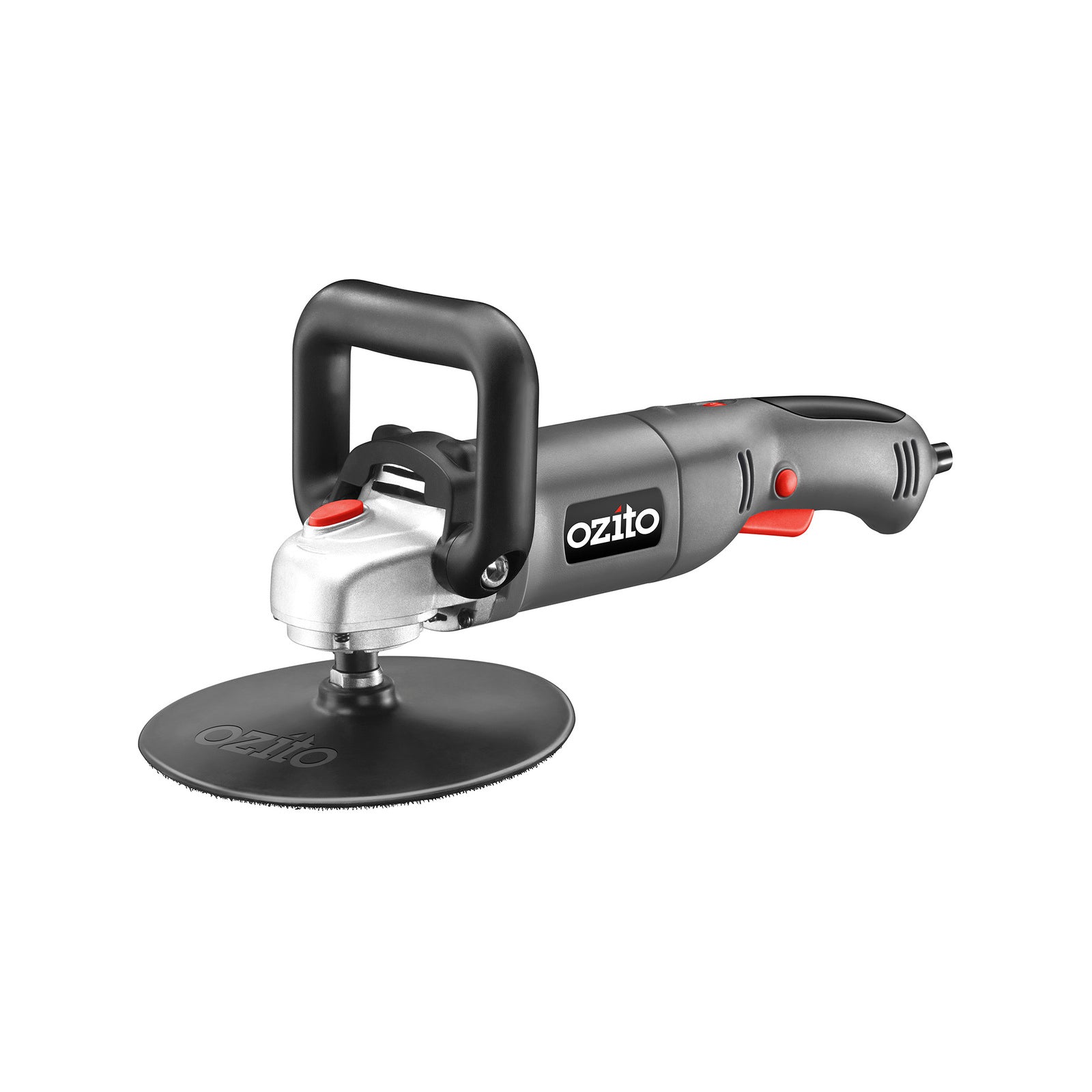 Ozito 180mm Sander Polisher SPR-7100, Variable Speed, Spindle Lock, D-Handle