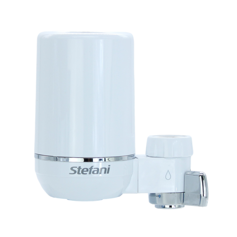 Stefani On Tap Ceramic Water Filter System - Lead Free - 160mm x 120mm x 85mm - White - Easy DIY Installation - Reduces Contaminants - SuperSaverAU - view 1