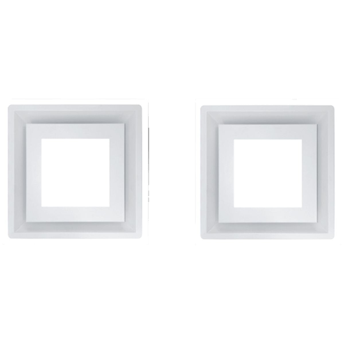 Schweigen Silent Modular Cassette Rangehood - 1600m³/h, 2 Filters, White - CC-PARA2WSPPAK