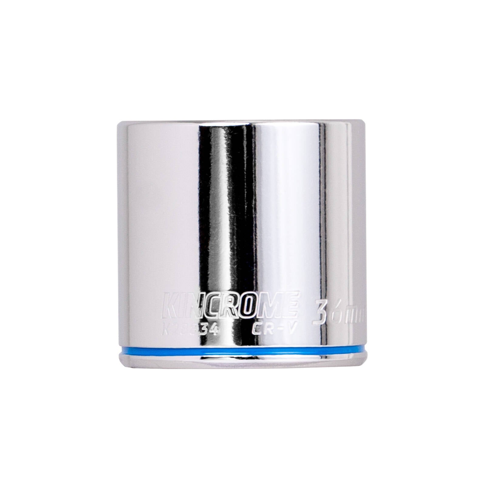 Kincrome 36mm 1/2" Drive 6-Point Socket, Mirror Polish Finish