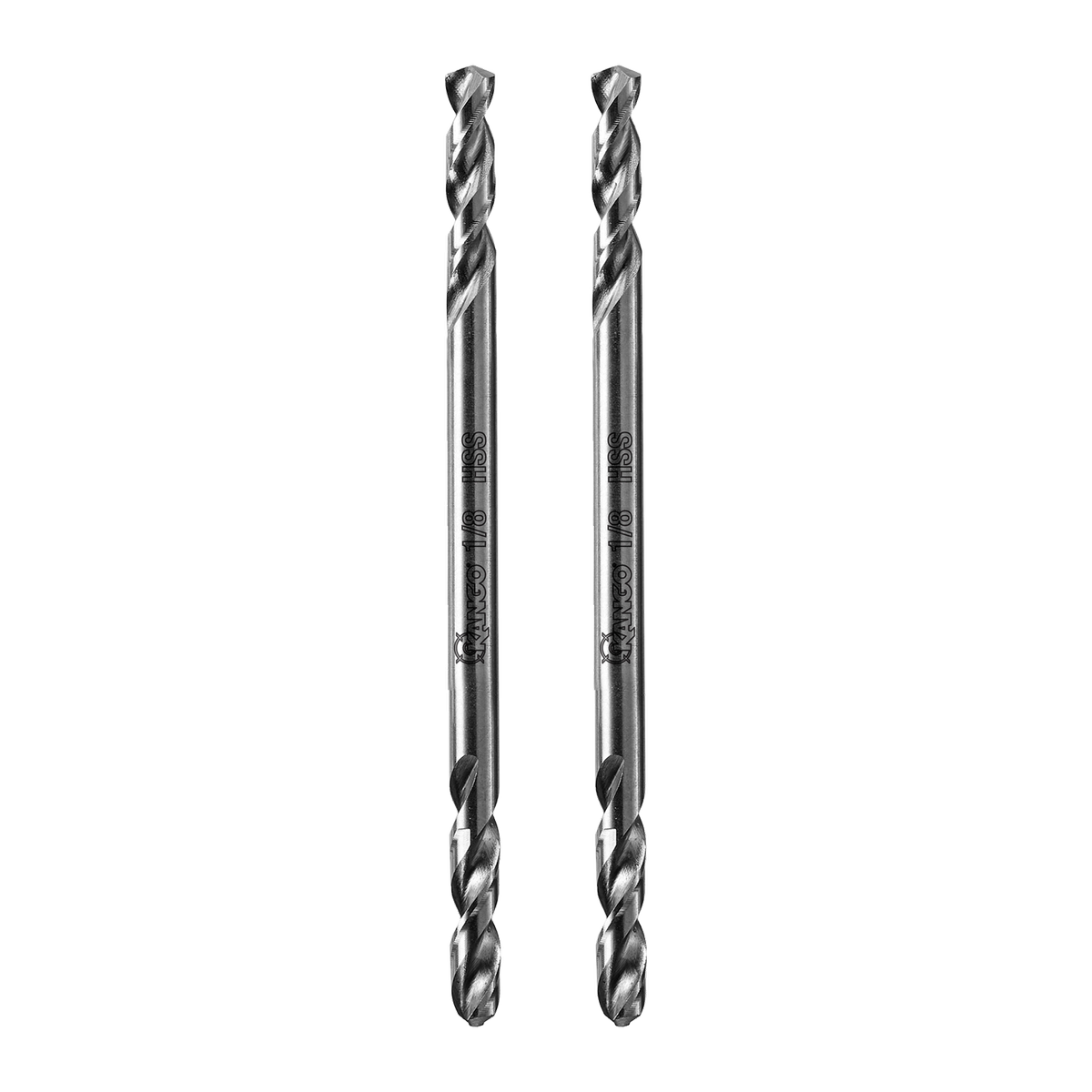 Kango 1/8" HSS Double-Ended Rivet Drill Bit, 2 Pack