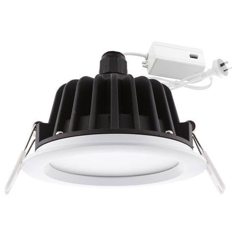 DETA 11W 92mm Tri-Colour Dimmable LED Downlight, IP65 Indoor/Outdoor DET270TRI