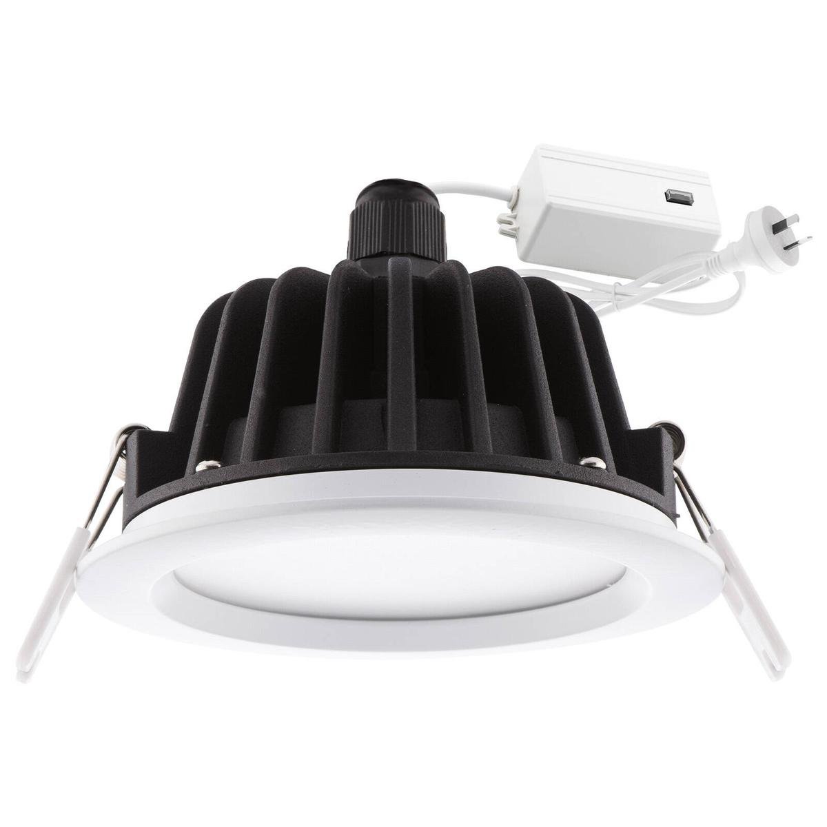 DETA 11W 92mm Tri-Colour Dimmable LED Downlight, IP65 Indoor/Outdoor DET270TRI