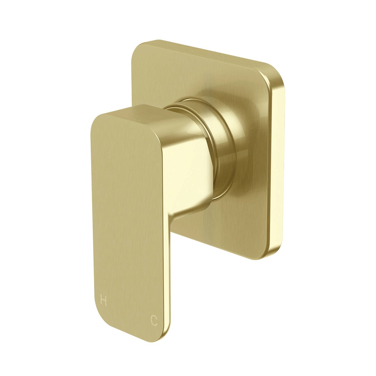 Mondella Overture Brushed Brass Lead Free Shower / Wall Mixer WaterMark