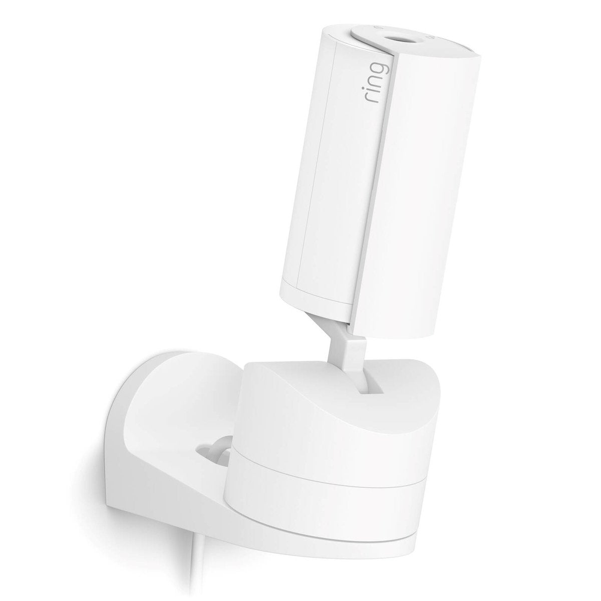 Ring Pan Tilt Indoor Camera B0CG2TPLJV, 1080p HD, Two-Way Talk, Plug-In, White