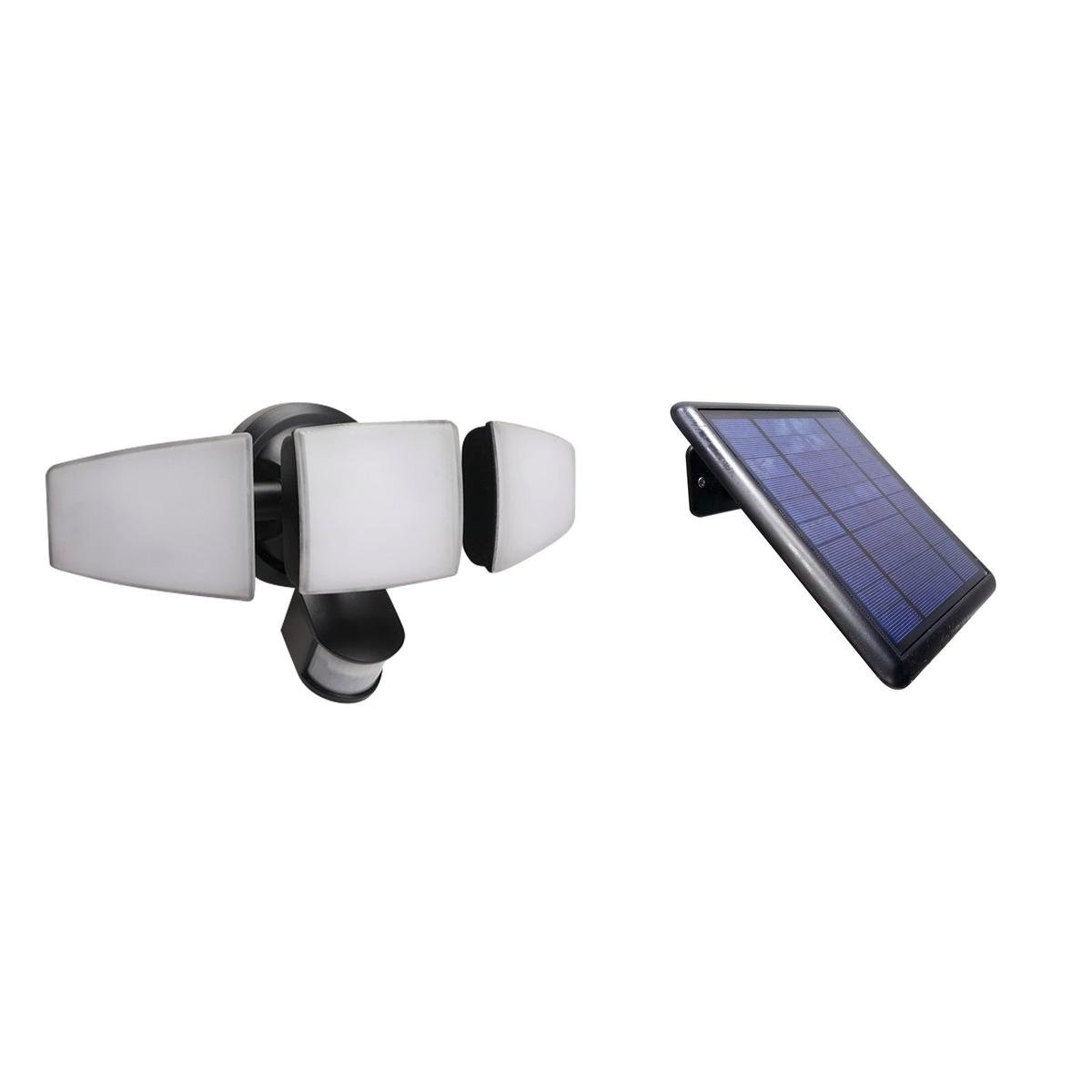 Solar Magic 1500lm 3 Head LED Solar Security Light Outdoor SM82