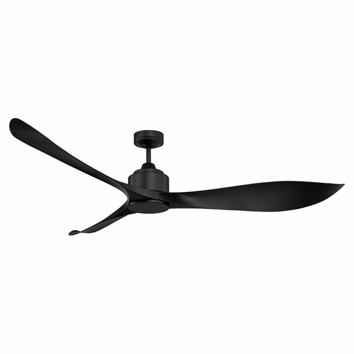 Mercator Eagle XL 1676mm (66 Inch) Black Ceiling Fan - 35W DC Motor, 5-Speed Remote - FC360163BB