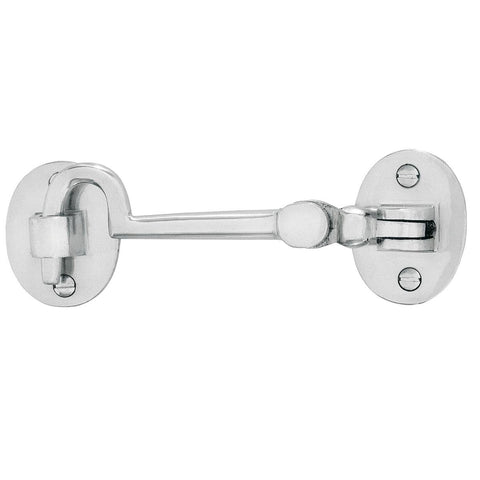 Delf Cabin Hook 100mm Polished Chrome Solid Brass Durable Design - SuperSaverAU - view 1
