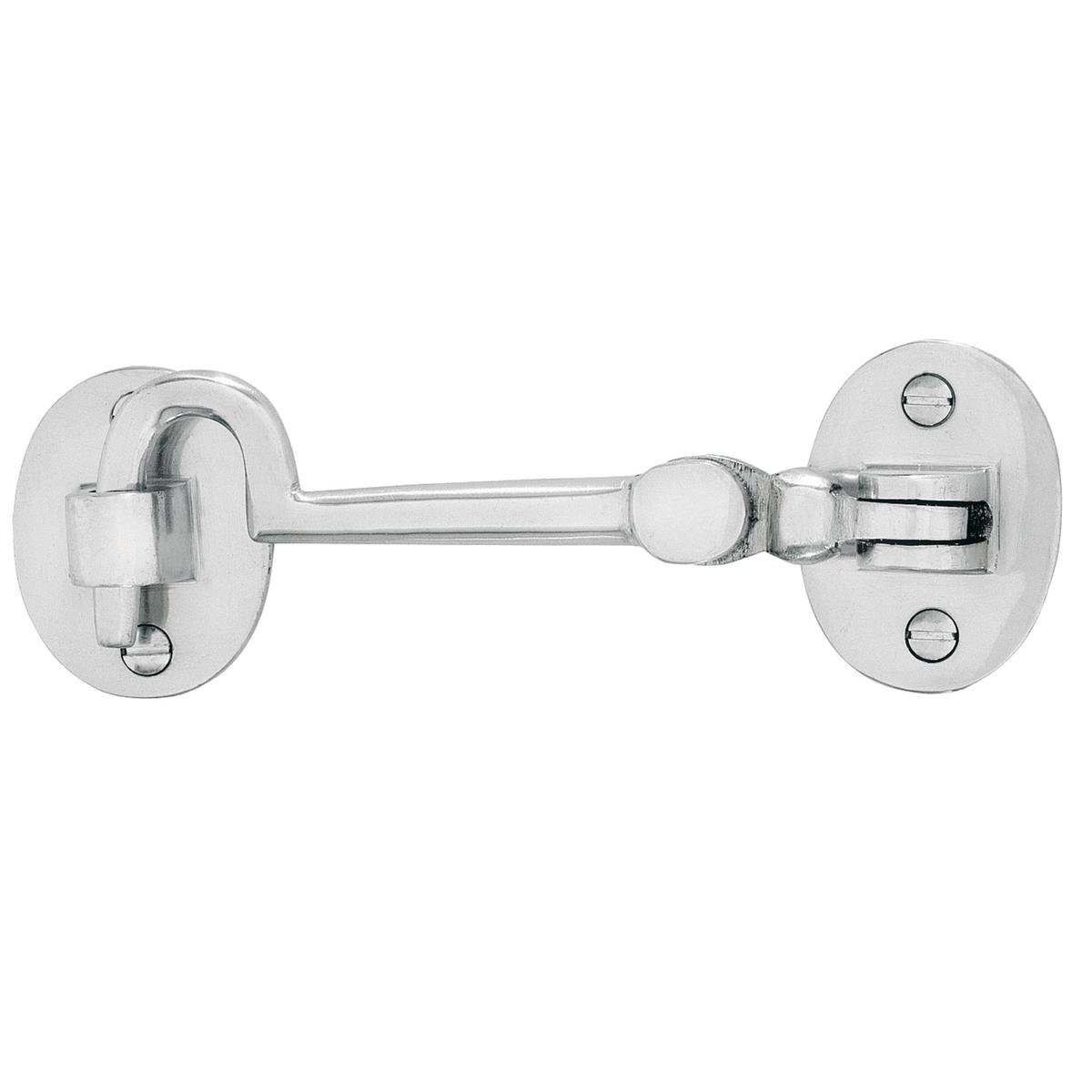 Delf Cabin Hook 100mm Polished Chrome Solid Brass Durable Design - SuperSaverAU - view 1