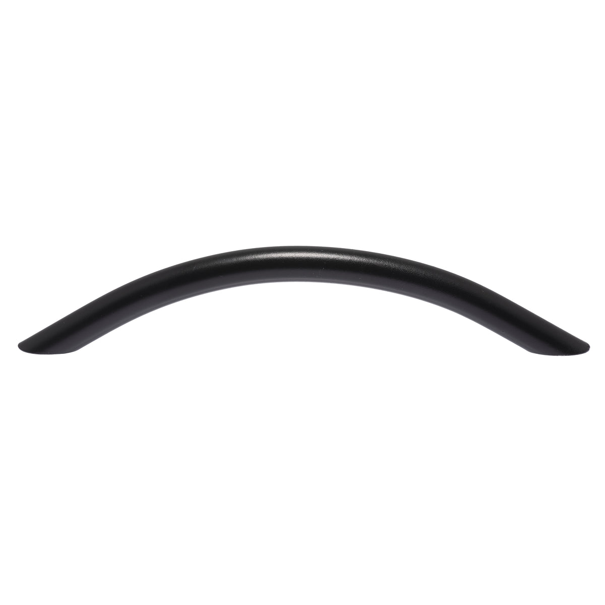 Lane 128mm Matte Black Zinc Bow Handle
