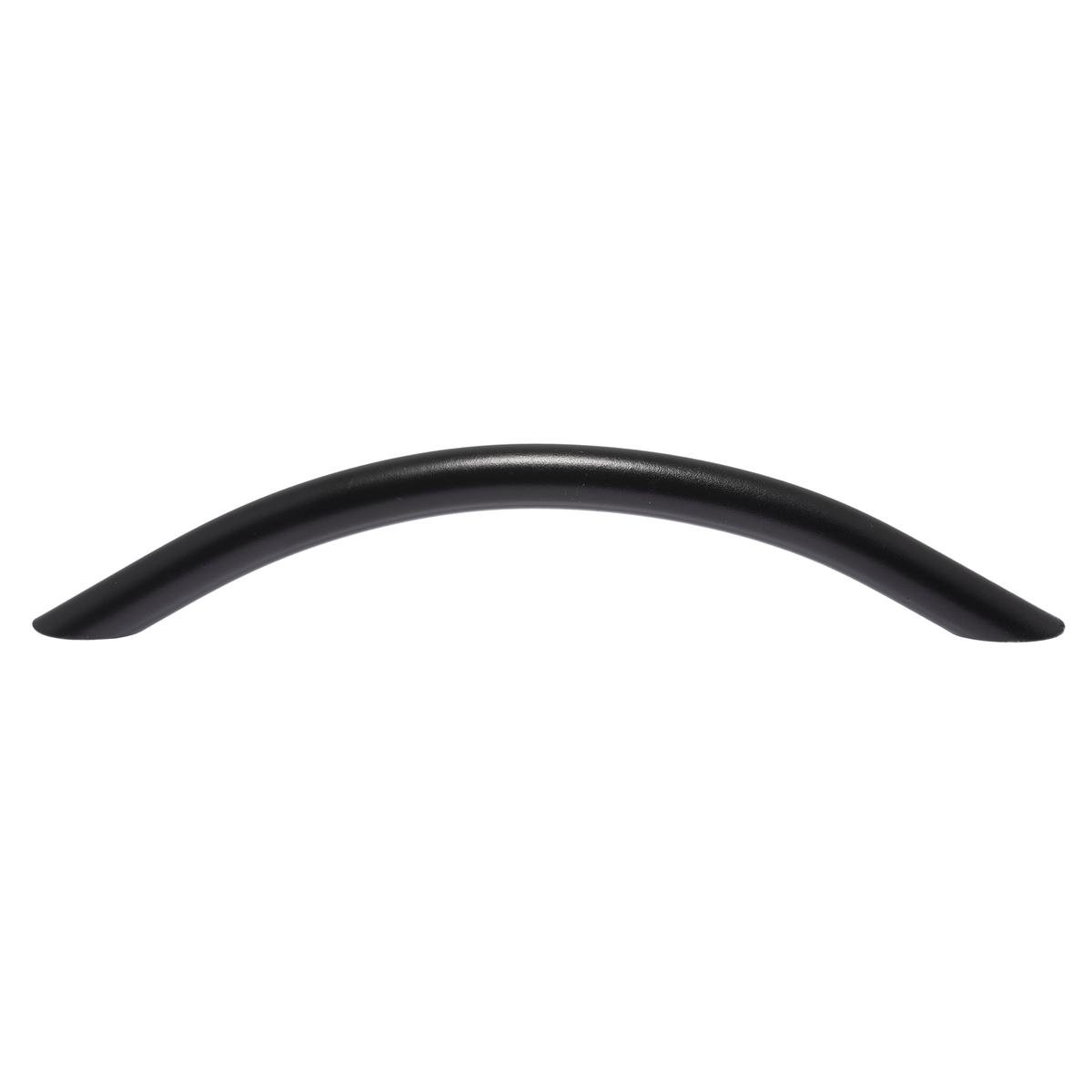 Lane Matte Black Bow Handle - 128mm Centre-to-Centre - Zinc - 1 Pack - SuperSaverAU - view 1