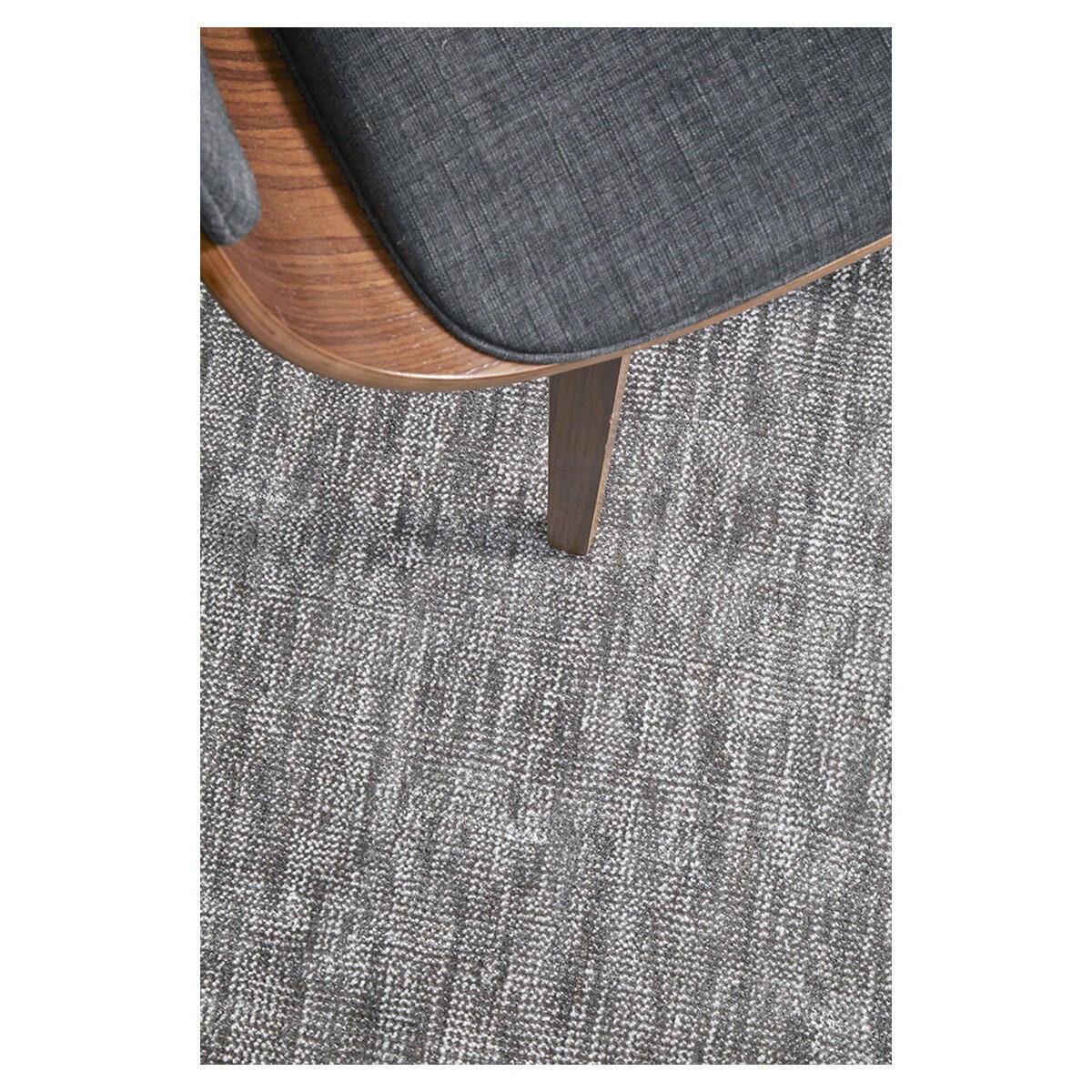Rug Culture Azure Large Hand Loomed Rug 280x190cm - Stone - Rayon and Polyester Blend - AZUSTONE280X190