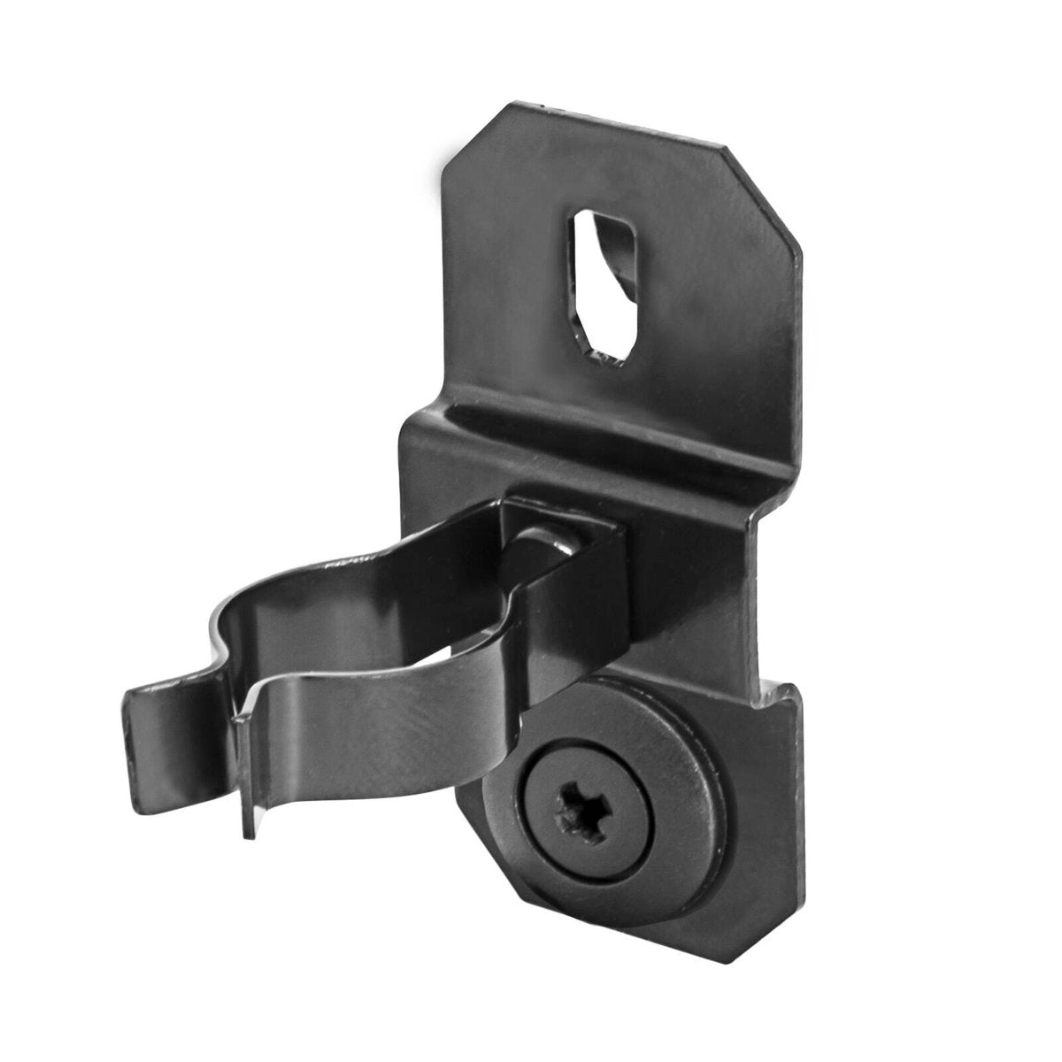Pinnacle 25 x 50mm Black Steel Heavy Duty Small Pegboard Tool Clip 10 Pack