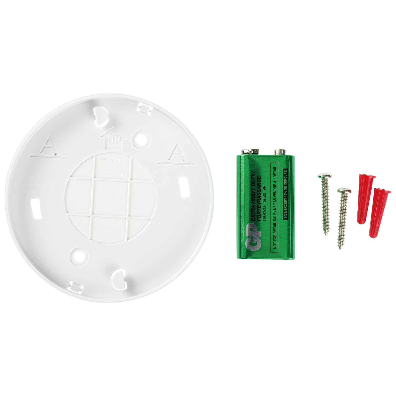Quell 9V Q501 Photoelectric Smoke Alarm 4 Pack