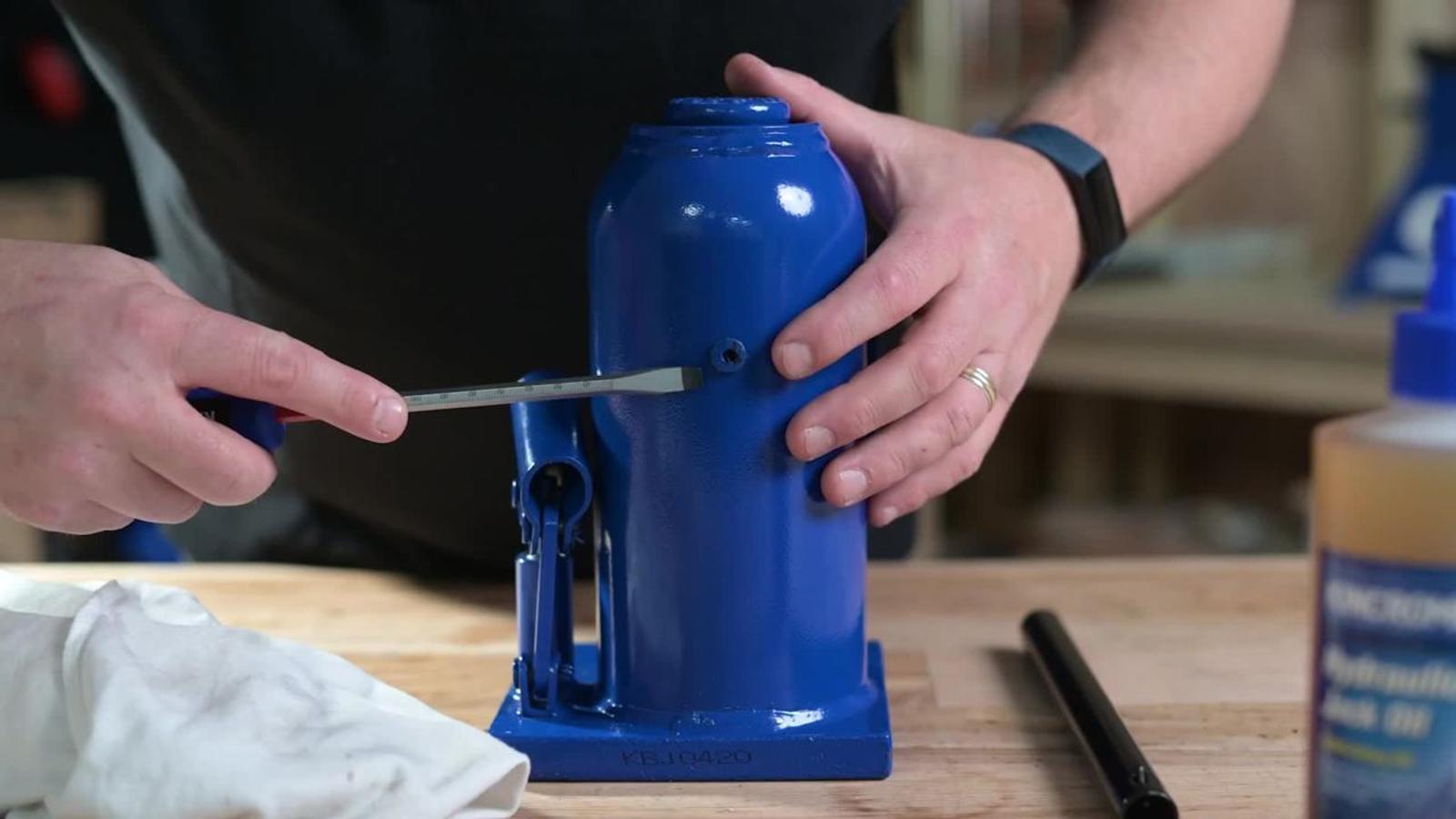 Kincrome 10000kg Blue Steel Hydraulic Bottle Jack
