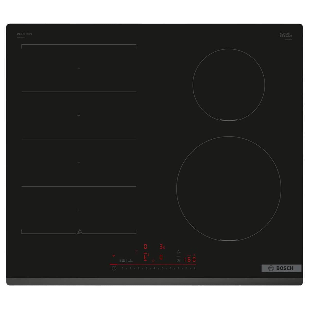 Bosch 60cm Cooking Pack - Flex Induction Cooktop, Undermount Rangehood, PerfectFry Plus - BSHCOOKPACK8