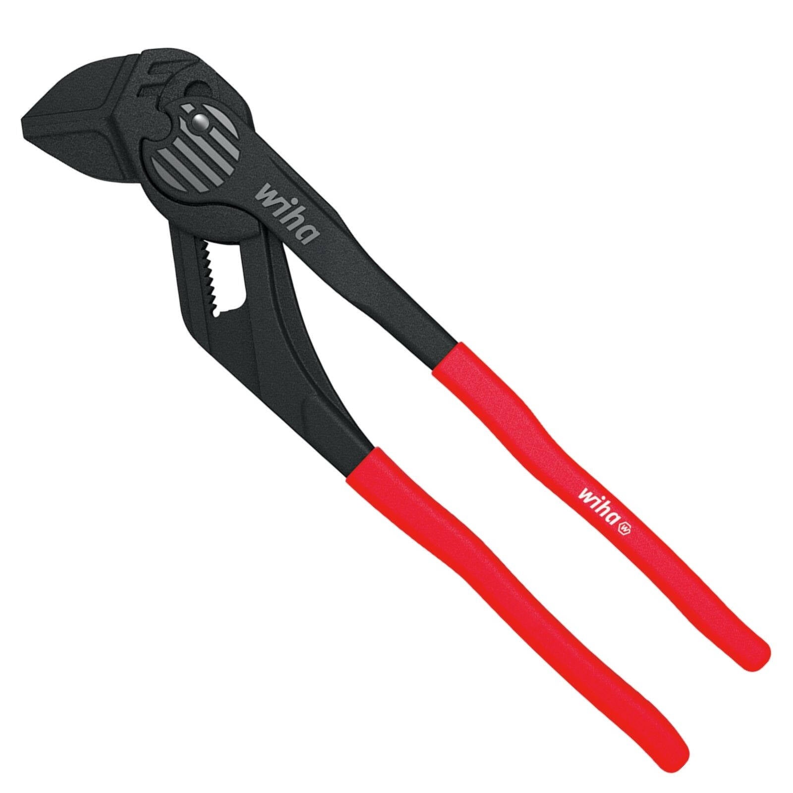 Wiha Tools 310mm Black Steel Flat Jaw Multi Grip Plier