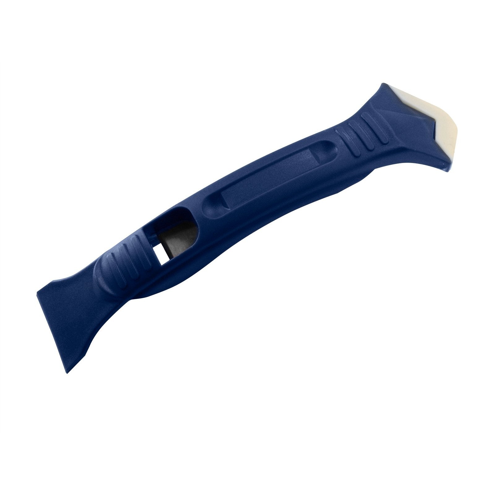Monarch 3 in 1 Caulking Tool Blue Scraper Spreader and Cutter with Metal Blade
