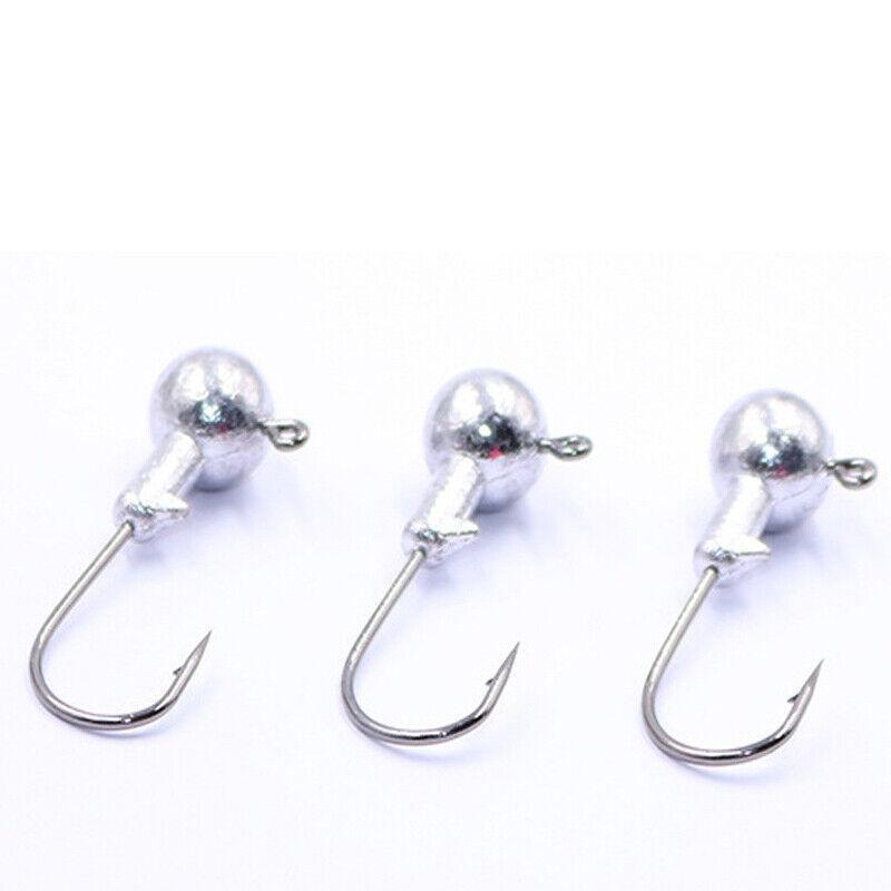 Chemically Sharpened Jig Head Hooks 20 Pack for Soft Bait Lures - 3.5G - view 5