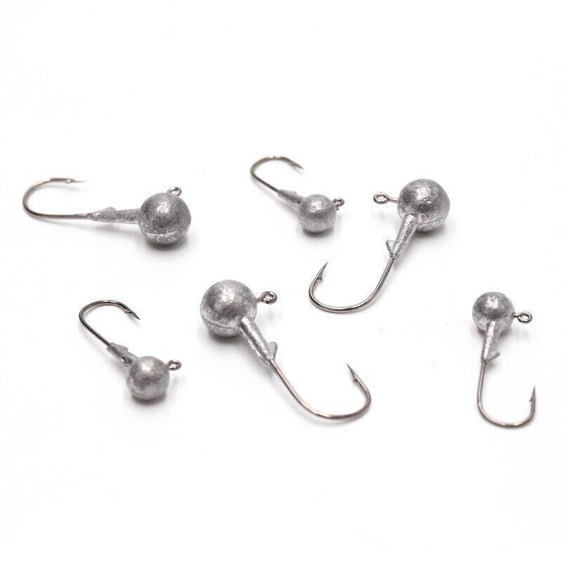 Chemically Sharpened Jig Head Hooks 20 Pack for Soft Bait Lures - 3.5G - view 9