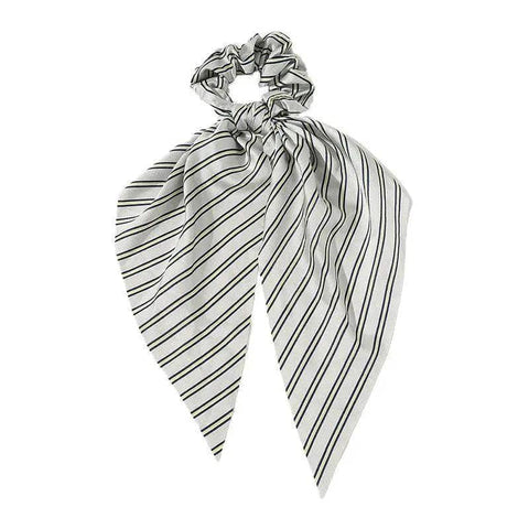 Chiffon Ponytail Scarf Bow Elastic Hair Tie Scrunchie - Colour 15