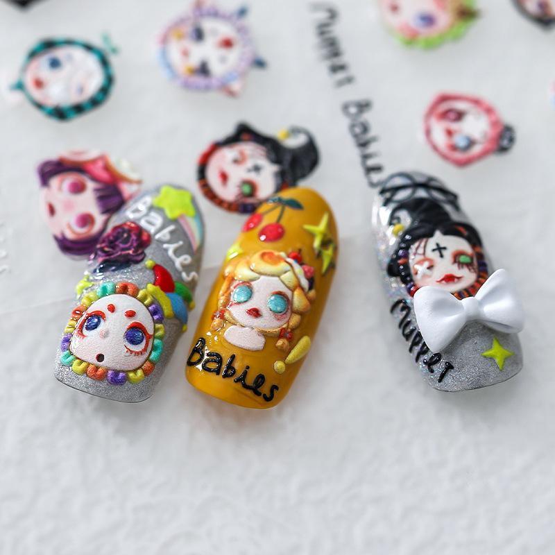 Chinese Style Floral Nail Stickers for DIY Nail Art - Model 991 - view 13