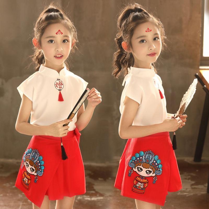 Chinese Style Waterproof Forehead Stickers - Red Lotus, Flame and Dot Designs - view 5