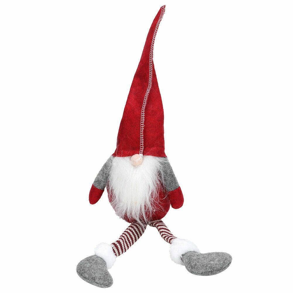 Christmas Faceless Gnome Doll Window Ornament, 50 x 10 cm - Grey - view 3